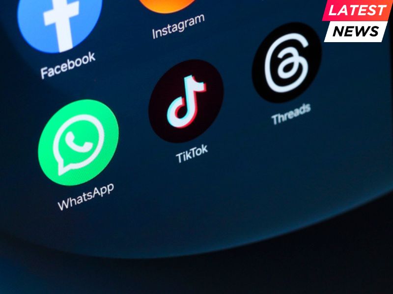 Facebook, WhatsApp, TikTok and Threads apps