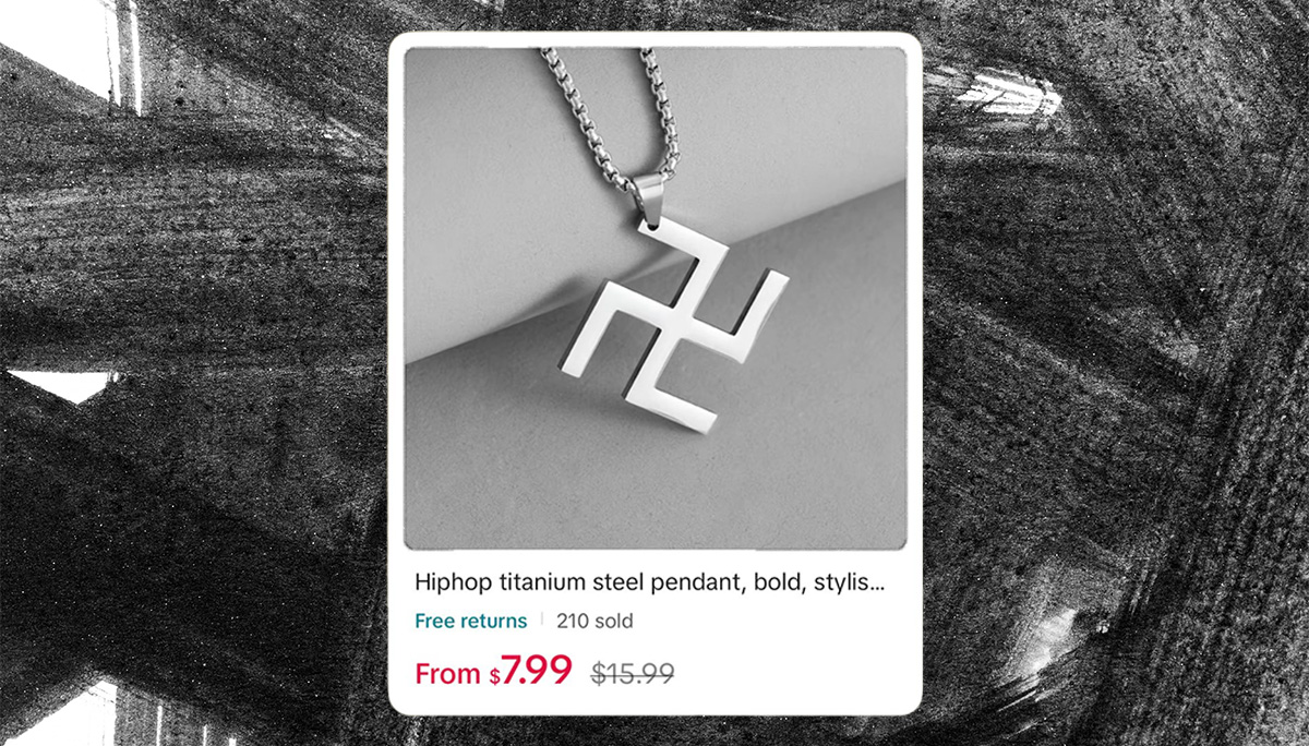 Um, Why Was TikTok Shop Selling a Swastika Necklace? – Hey Alma