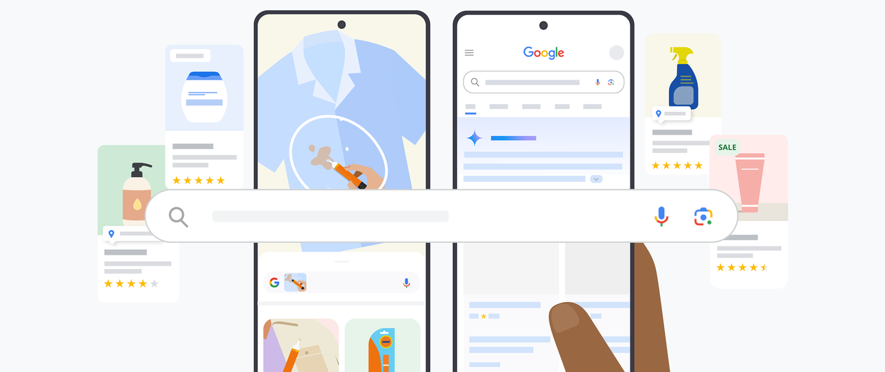 New ways for marketers to reach customers with AI Overviews and Lens – blog.google