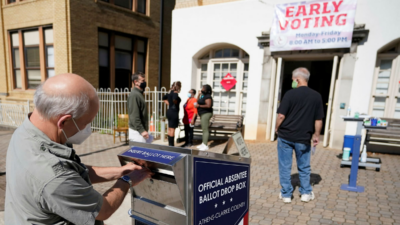 Trump campaign places Facebook ads telling users wrong election day – Financial Times