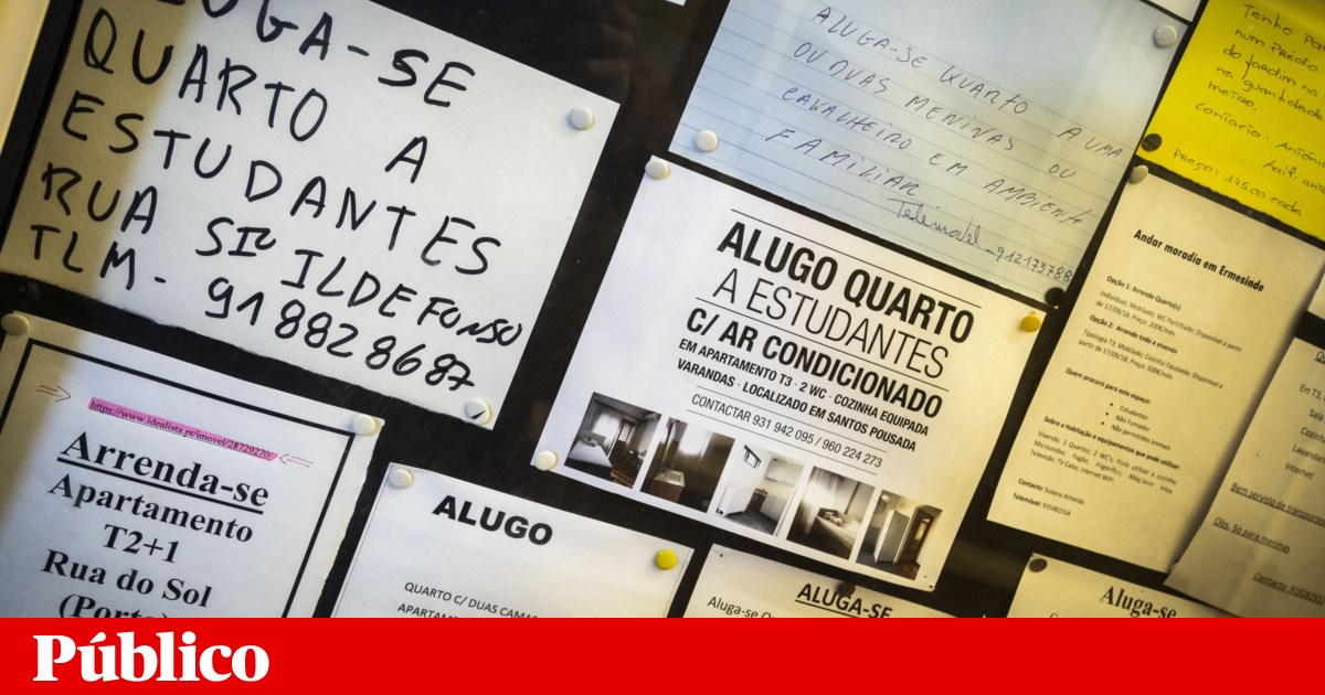 Preços dos quartos para estudantes têm subido e atingem os 415 euros – Público