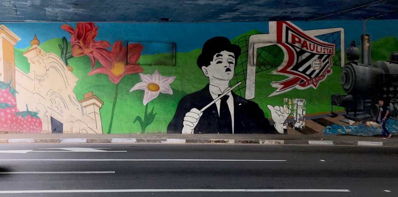 Jundiaí 363 anos: Pontilhão da Nove de Julho recebe grafitagem de presente – jundiai.sp.gov.br