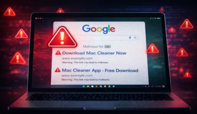 Malicious Google Ads Target Mac Users with Fake Mac Cleaner Pages – Hackread
