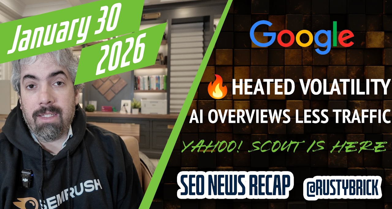 Search News Buzz Video Recap: Google Rank Volatility Heated, AI Overviews To Send Less Traffic, Opt Out Of It, Yahoo Scouts & Bing AI Performance Report – Search Engine Roundtable