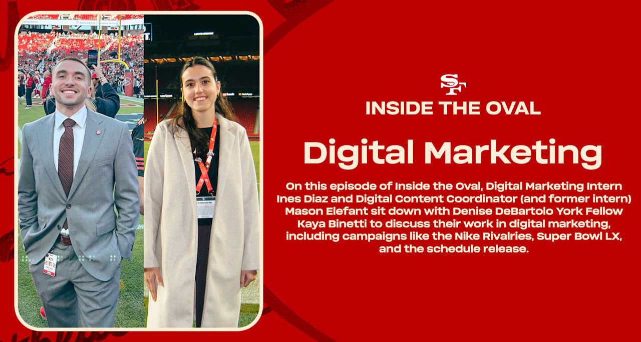 Digital Marketing Takeover: Rivalries, Super Bowl LX, Schedule Release | Inside the Oval – 49ers.com