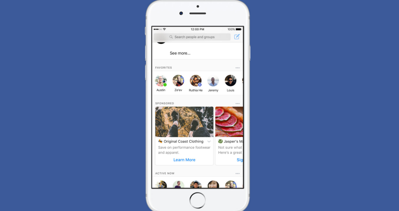 Facebook Messenger begins testing ads…and they’re big – TechCrunch