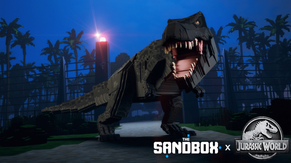 Jurassic World no The Sandbox: Alpha Season 5 – games.gg