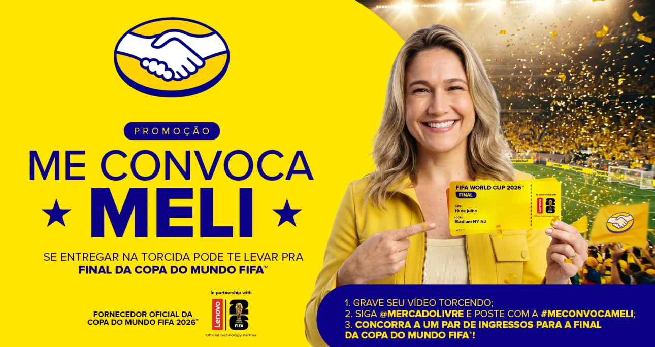 Mercado Livre lança concurso cultural para levar torcedor à Final da Copa do Mundo 2026 – adnews.com.br