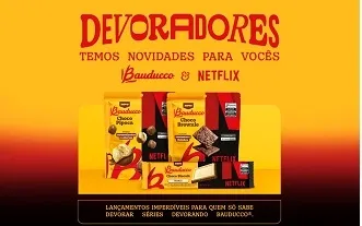 Bauducco e Netflix lançam campanha "Devoradores Com Gosto" para maratonar com snacks – adnews.com.br