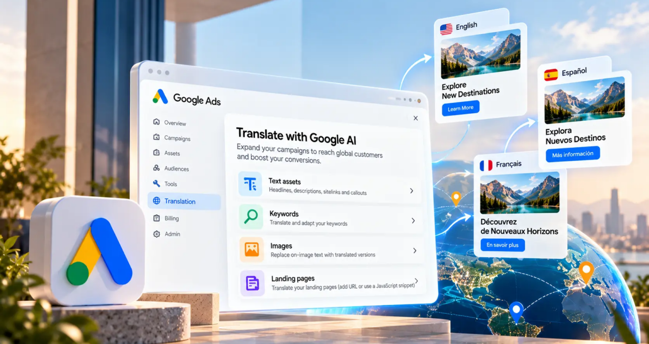 Google Ads Rolls Out AI Translation Tool for Campaigns (2026) – ALM Corp