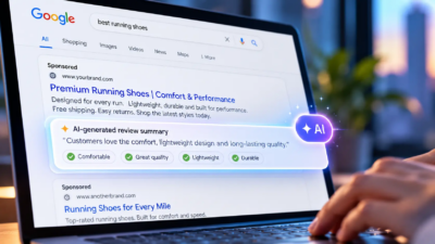 Google Shows AI Review Summaries in Search Ads (2026 Guide) – ALM Corp