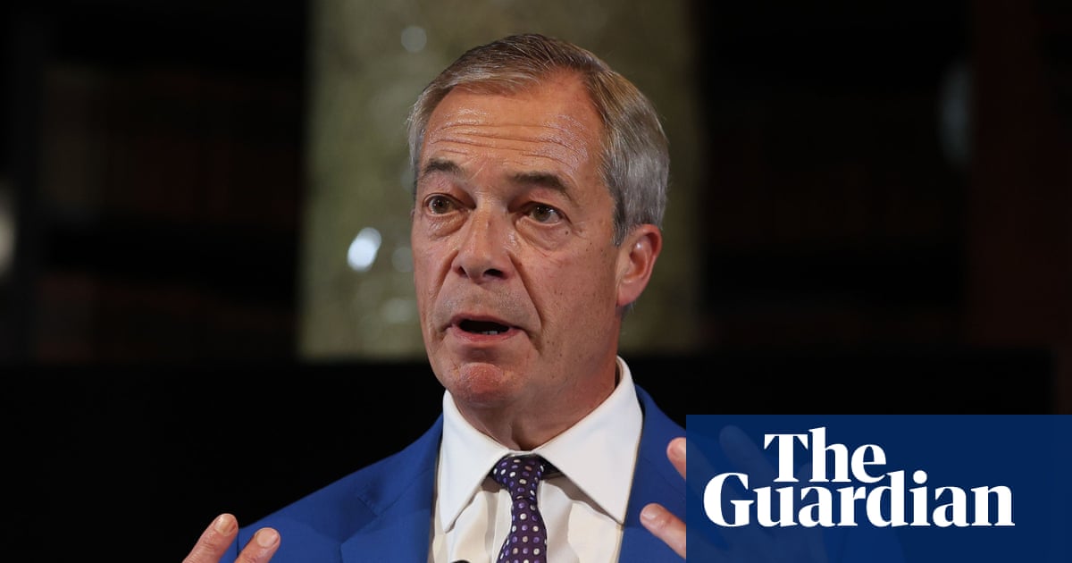 Nigel Farage skips budget in Commons over seating ‘altercation’ concerns – The Guardian