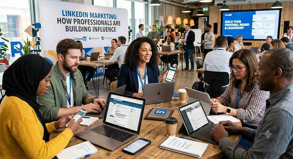 LinkedIn Marketing: How Professionals Are Building Influence – MarkHub24