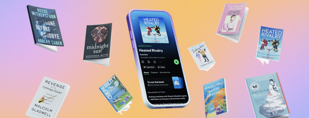 Spotify Partners With Bookshop.org and Debuts Page Match Feature to Bridge Physical, E-book, and Audio Formats – Spotify