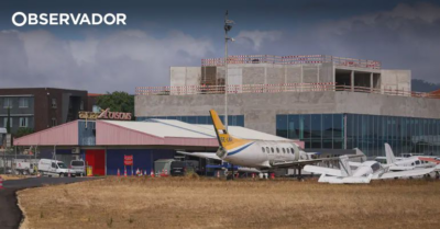 Aeródromo de Tires duplicou tráfego de jatos privados desde 2019 e ganha nova torre de controlo – Observador