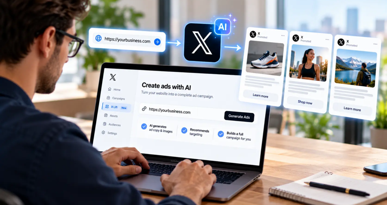 X Launches an AI Tool That Builds Ads for You – ALM Corp