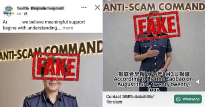 Police warn of fake scam recovery ads featuring AI-generated officers, Singapore News – AsiaOne.com