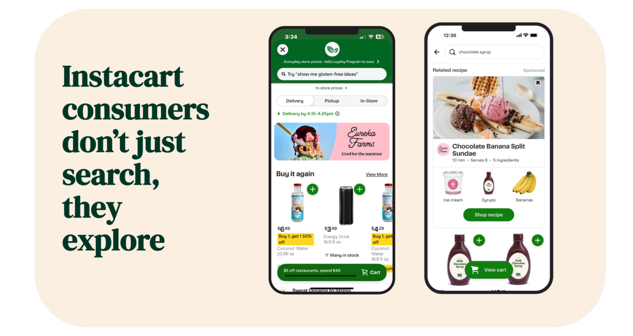 How display ads strengthen the path to purchase – Instacart