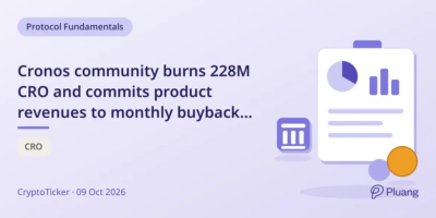 Cronos community burns 228M CRO and commits pro… – Pluang
