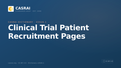 Clinical Trial Patient Recruitment Landing Pages: What Actually Converts Under IRB – CASRAI