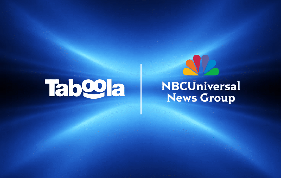Taboola Announces Expanded Partnership with NBC News, One of the World’s Leading News Organizations, in Programmatic Display Advertising; Advancing Taboola's Vision to Become the "Economic Backbone of the Open Web" – Taboola.com