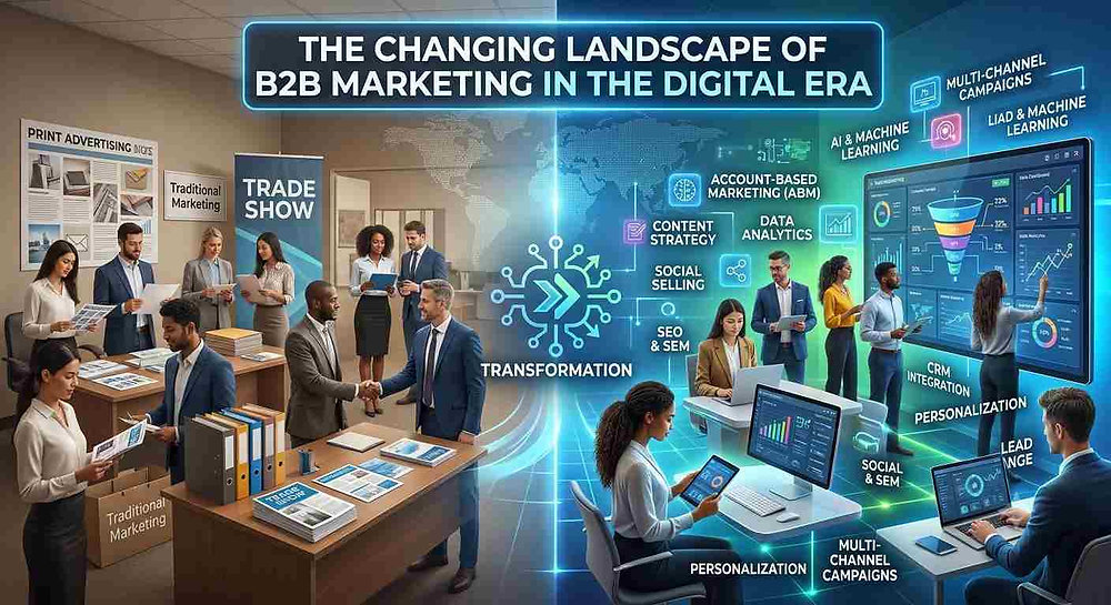 The Changing Landscape of B2B Marketing in the Digital Era – MarkHub24