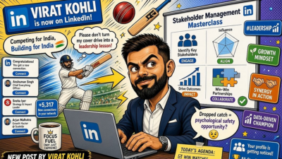 Virat Kohli Joins LinkedIn. Please Don’t Turn Him into a Leadership Lesson – Open Magazine
