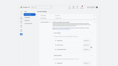 New Google Ads Controls: Channel Prioritization & Budget Allocation – Search Engine Roundtable