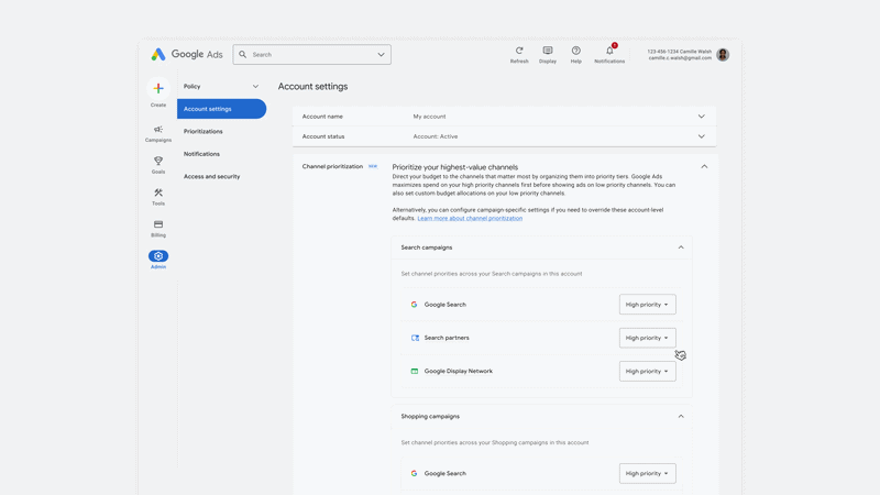 New Google Ads Controls: Channel Prioritization & Budget Allocation – Search Engine Roundtable